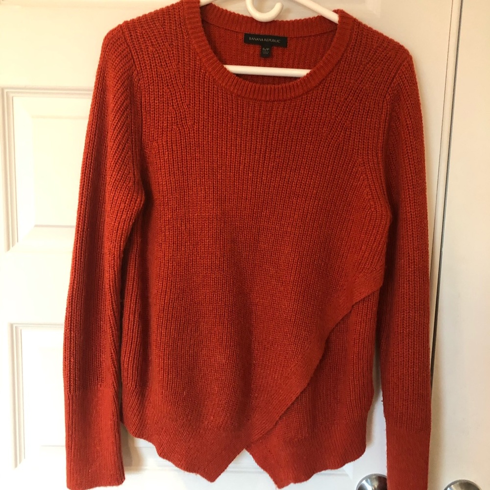 Burnt-Orange wool sweater